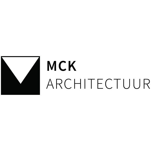 MCK logo design including name black